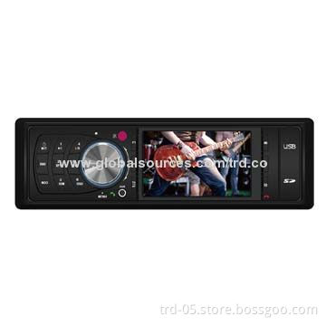 Car MP5 Player, 3" TFT Screen, In-dash FM Radio, USB/SD/MMC, Remote Control with 2 way Video Output